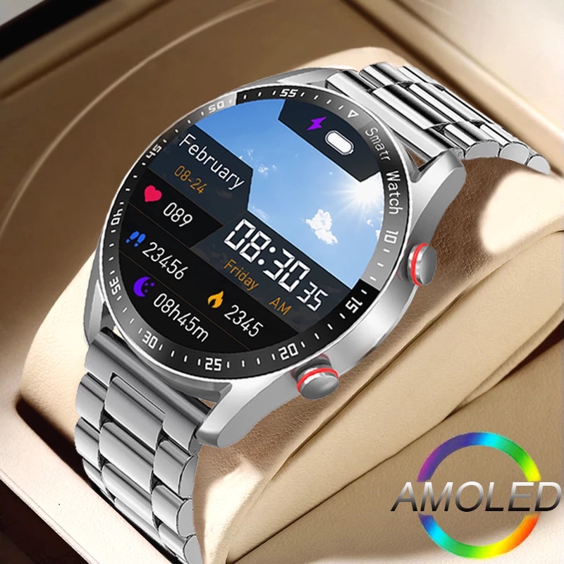 ECG+PPG Bluetooth Вызов Смарт  – обзор и цена Smartwatch Custom