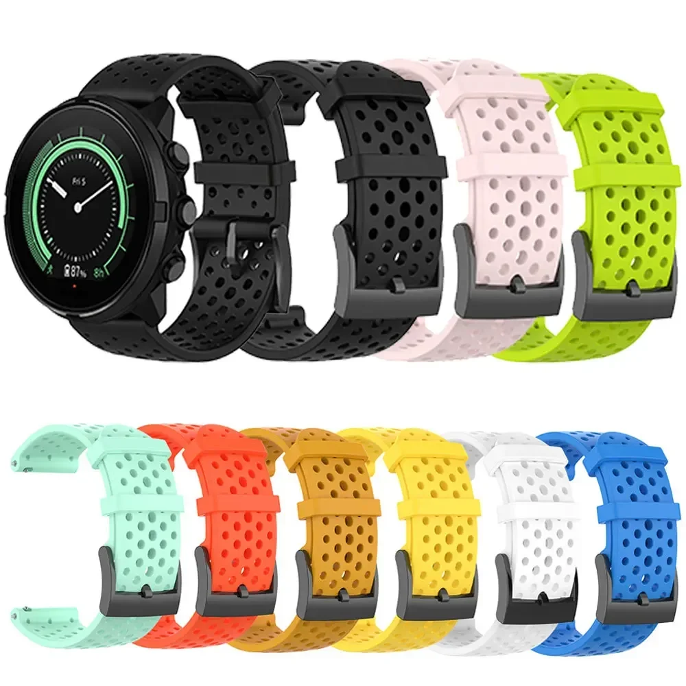 24-миллиметровый силиконовый р – обзор и цена Fossil Smartwatch Accessories