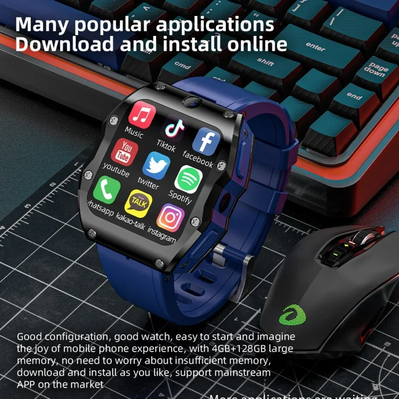 Новые умные часы LOKMAT 4G, 4  – обзор и цена Smartwatch Custom