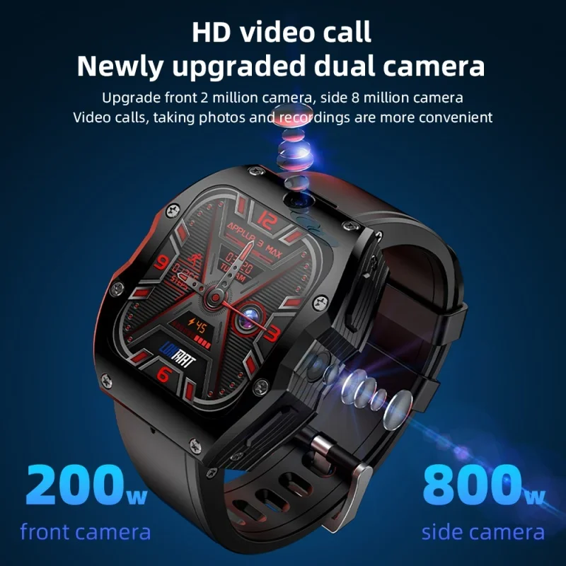 Новые умные часы LOKMAT 4G, 4  – обзор и цена Smartwatch Custom